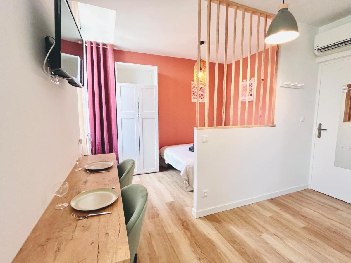 Le Quai 3 - Studio Neuf Lumineux Calme - Clim - Wifi - Gare A 200M 아쟁 외부 사진