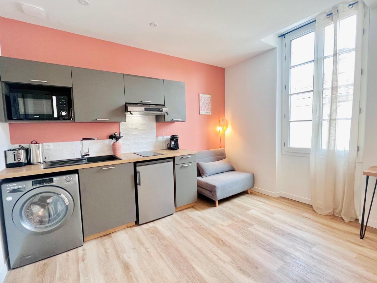 Le Quai 3 - Studio Neuf Lumineux Calme - Clim - Wifi - Gare A 200M 아쟁 외부 사진