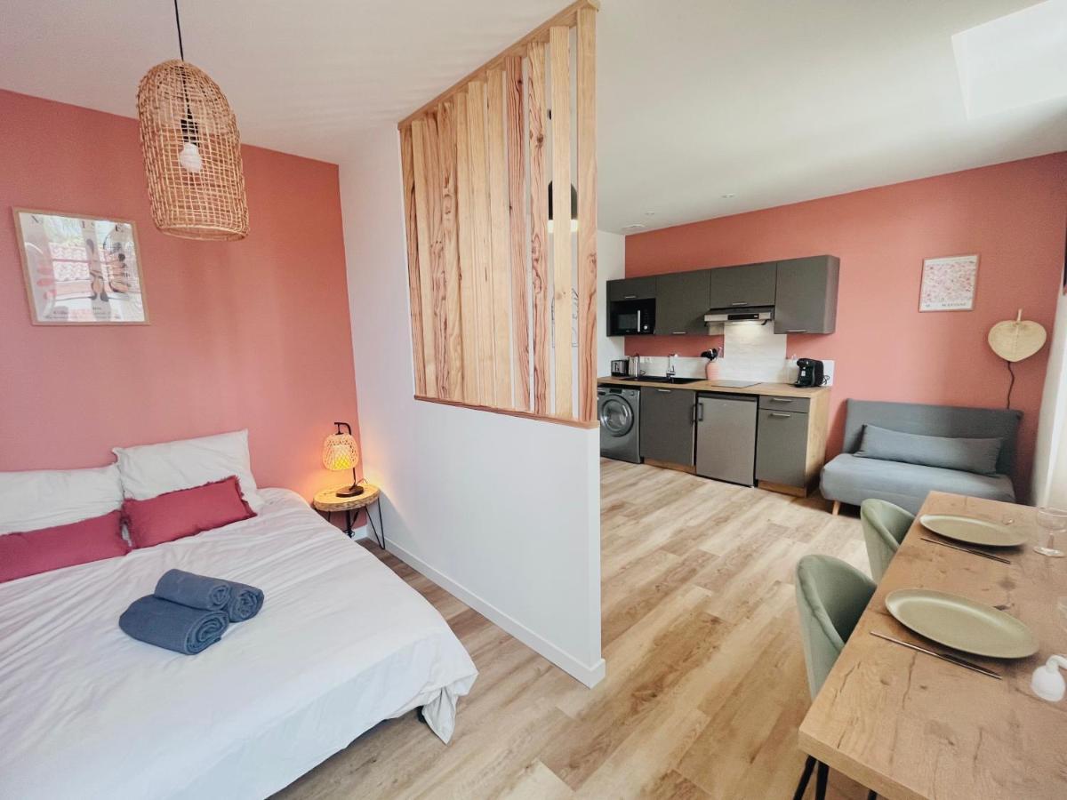 Le Quai 3 - Studio Neuf Lumineux Calme - Clim - Wifi - Gare A 200M 아쟁 외부 사진
